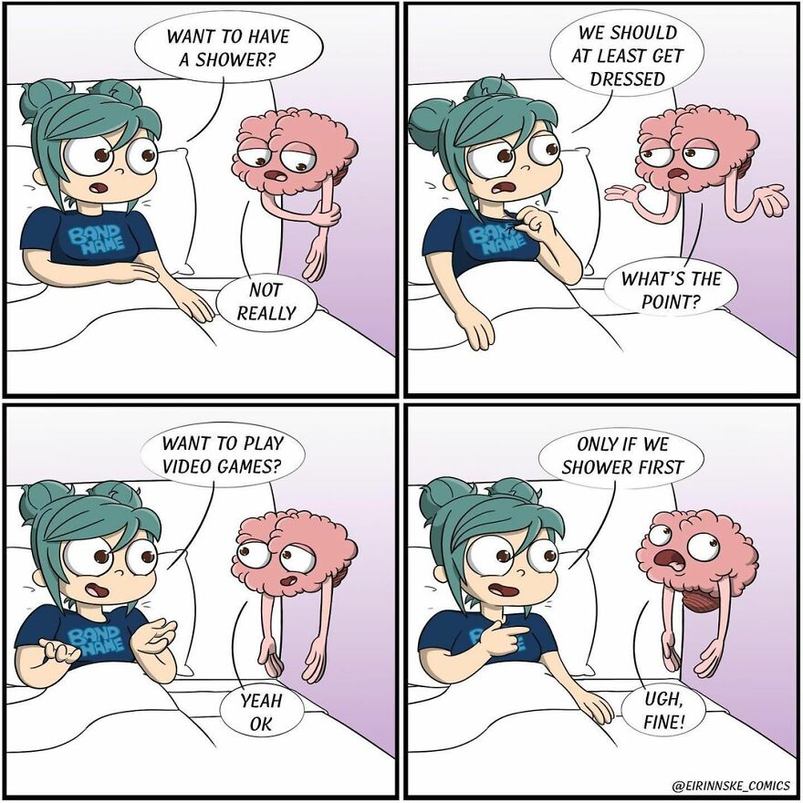 I Create Comics Based On Silly And Awkward Everyday Situations (40 Pics) 11