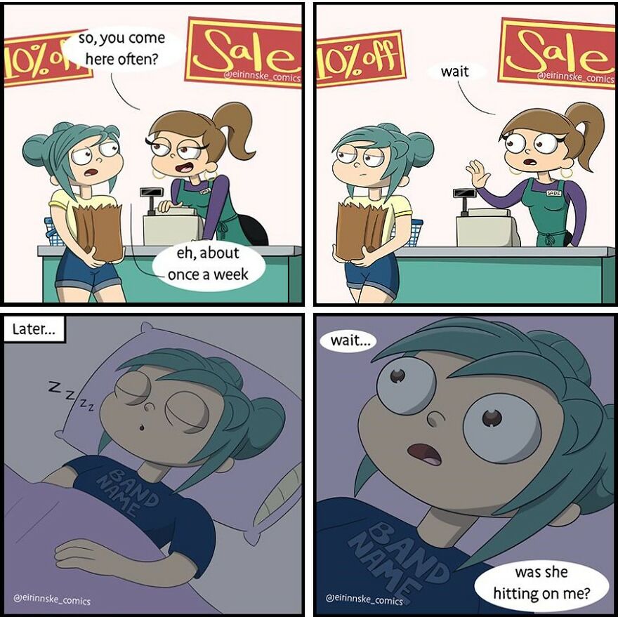 I Create Comics Based On Silly And Awkward Everyday Situations (40 Pics) 13