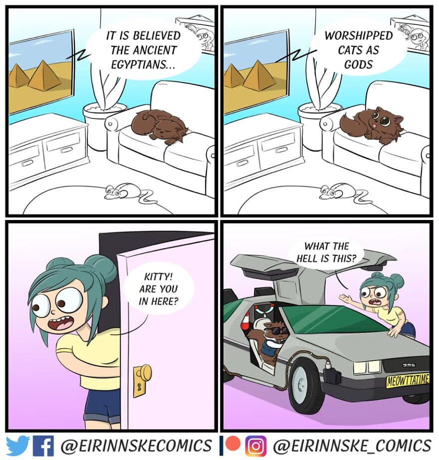 I Create Comics Based On Silly And Awkward Everyday Situations (40 Pics) 14