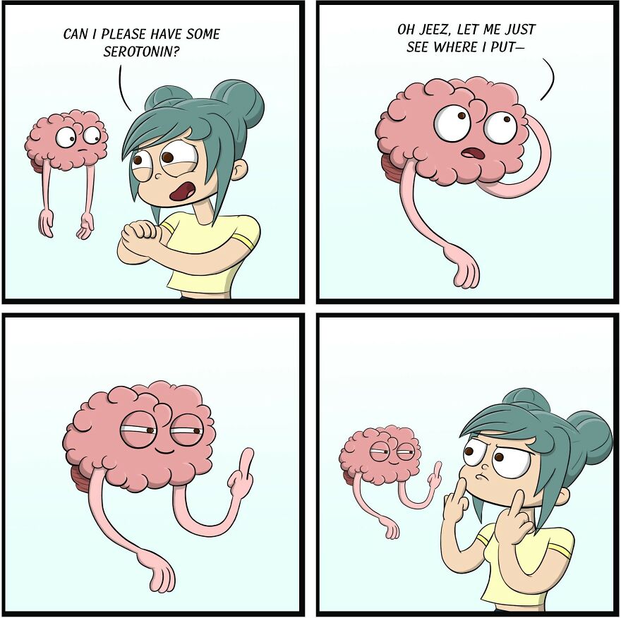 I Create Comics Based On Silly And Awkward Everyday Situations (40 Pics) 3