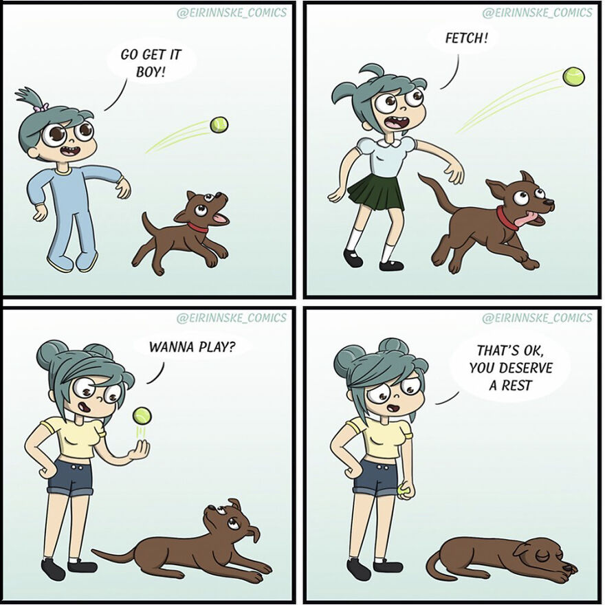 I Create Comics Based On Silly And Awkward Everyday Situations (40 Pics) 6