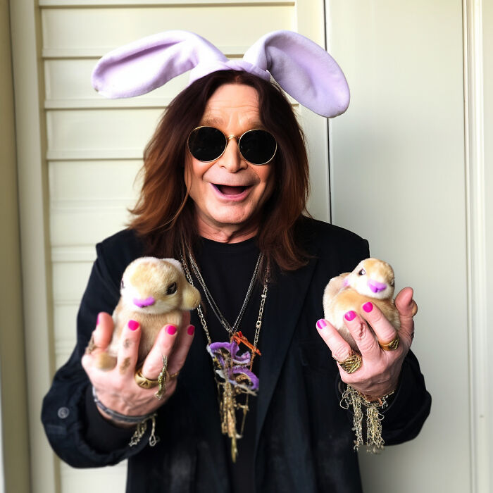 24 Images Of Unlikely Celebrities Dressed Up For Easter Made With The Help Of Artificial Intelligence 7