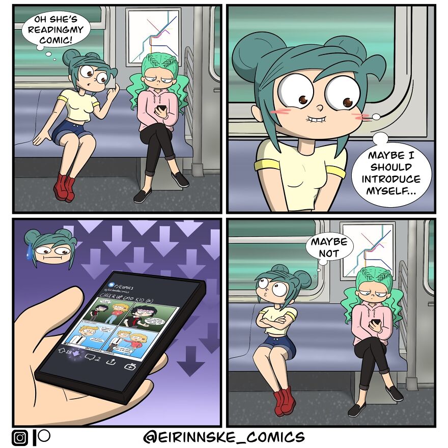 Here Are My 35 Ridiculous And Awkward Comics Based On Everyday Life Situations (New Pics) 7