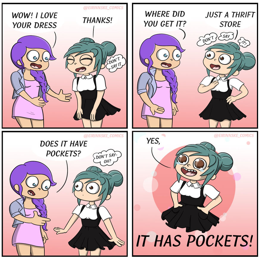 I Create Comics Based On Silly And Awkward Everyday Situations (40 Pics) 8
