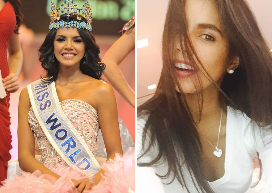 20 Beauty Queens On The Catwalk Vs Real Life 13