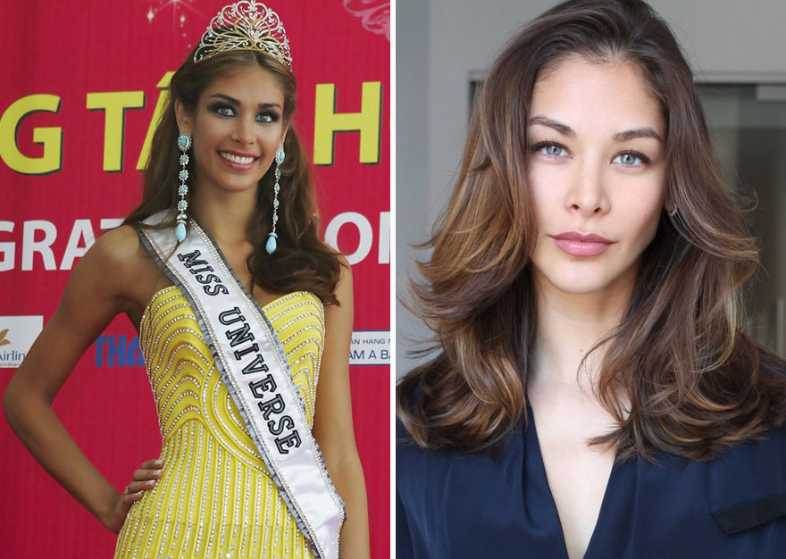 20 Beauty Queens On The Catwalk Vs Real Life 3