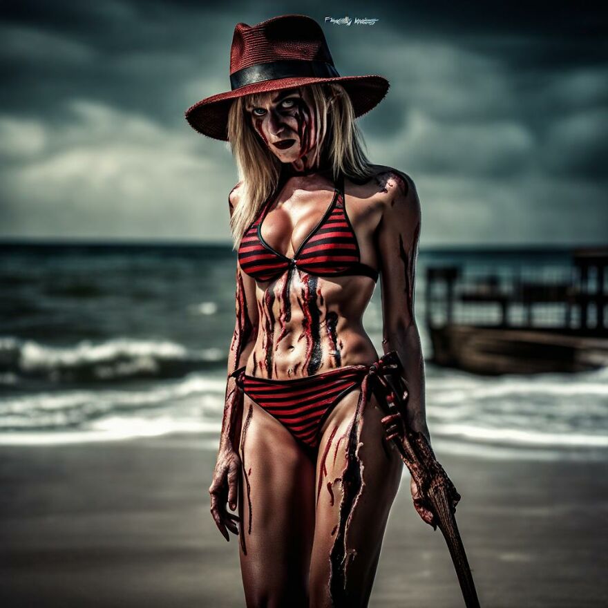Halloween Goes From Spooky To Saucy As Belle Lingerie Re-Imagines Horror Characters As Lingerie Looks (13 Pics) 13