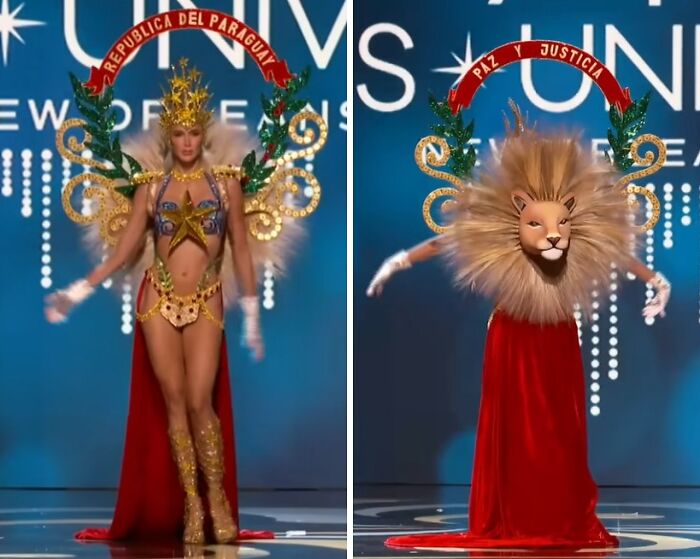 30 Pics Of The Miss Universe Contestants Wearing “National Costumes” 15