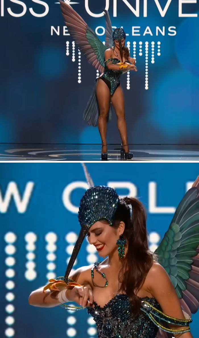 30 Pics Of The Miss Universe Contestants Wearing “National Costumes” 3