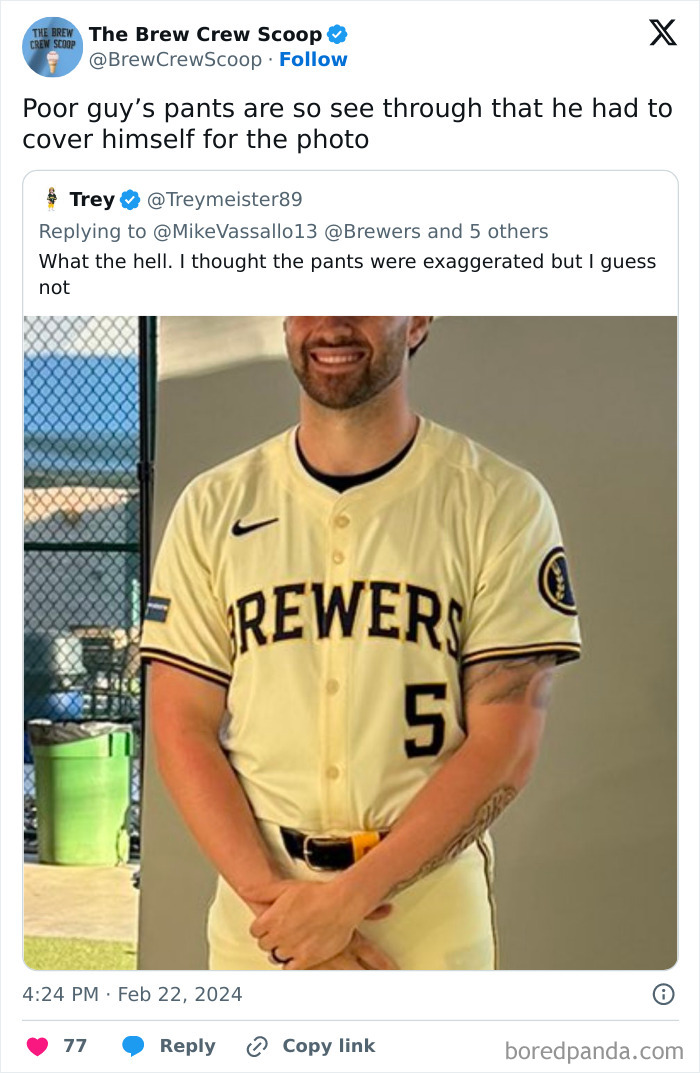 25 Examples Of Meme Makers Having a Field Day With MLB’s New See-Through Pants 10
