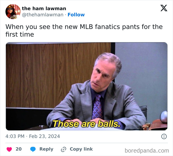 25 Examples Of Meme Makers Having a Field Day With MLB’s New See-Through Pants 6