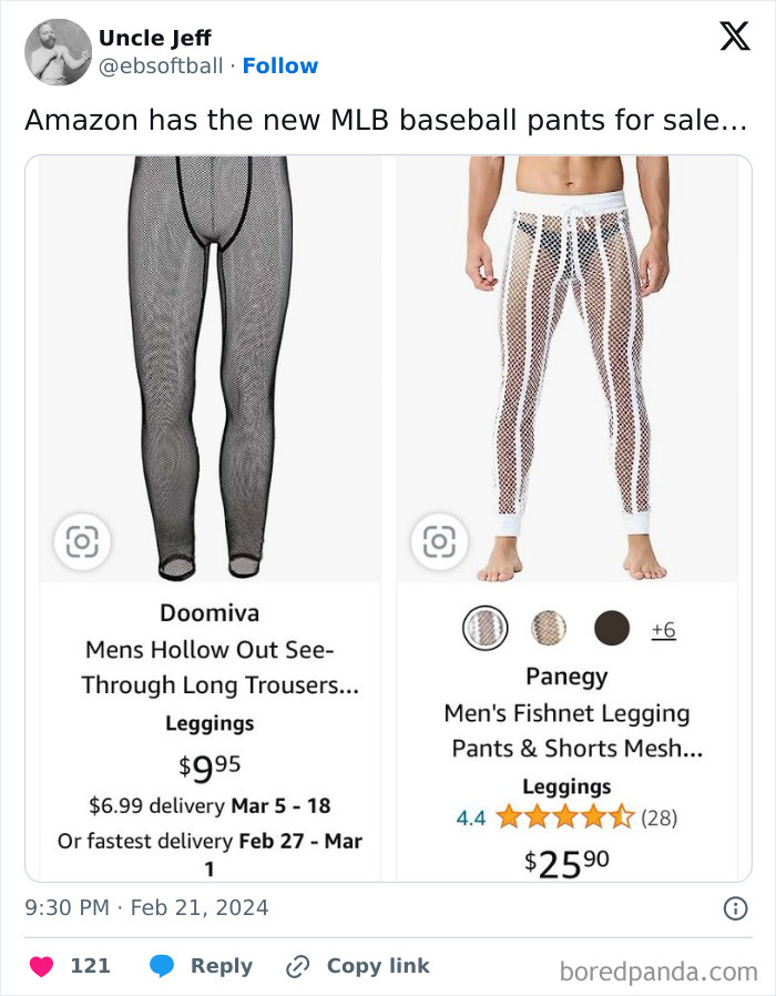 25 Examples Of Meme Makers Having a Field Day With MLB’s New See-Through Pants 9