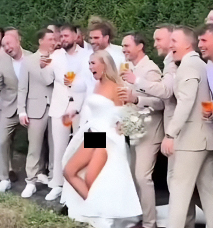 “Dude Was Regretting It”: Bride’s Bold Underwear Stunt At Wedding Ignites Social Media Frenzy 4