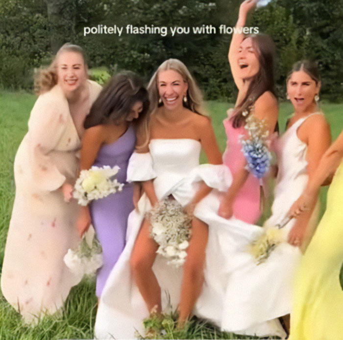 “Dude Was Regretting It”: Bride’s Bold Underwear Stunt At Wedding Ignites Social Media Frenzy 5
