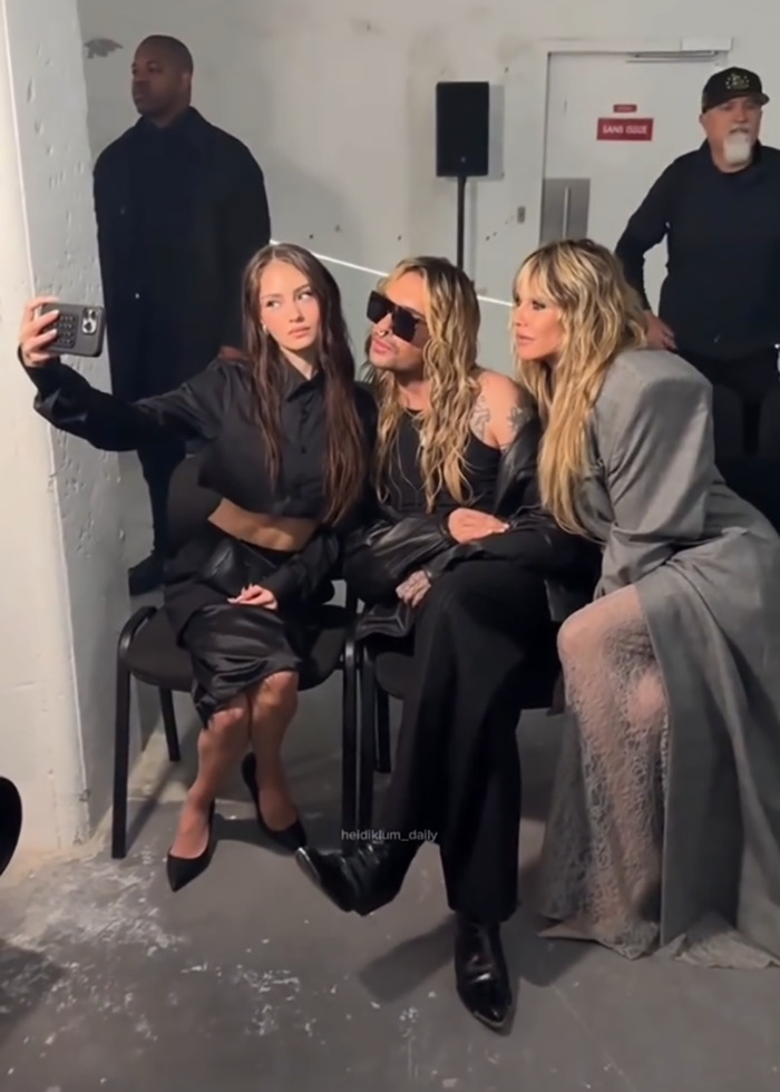 Heidi Klum’s Fully Sheer Dress With Thong Reveals More Than It Covers At Vetements Paris Show 10