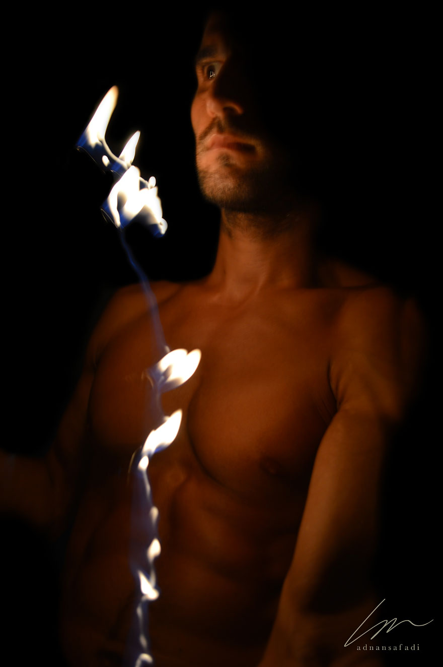 I Lit Underwear Models On Fire And Then Took Their Pictures 5