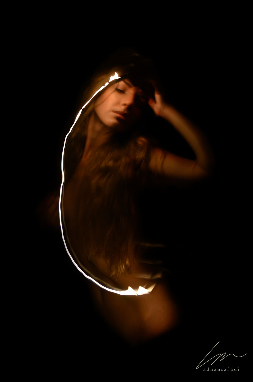 I Lit Underwear Models On Fire And Then Took Their Pictures 9