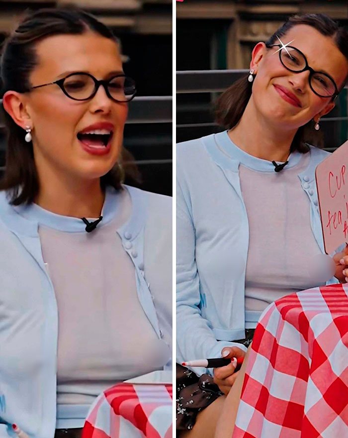 Millie Bobby Brown Angers Fans By Jumping On Sheer Look Bandwagon: “Hollywood Ruins Them Young” 3