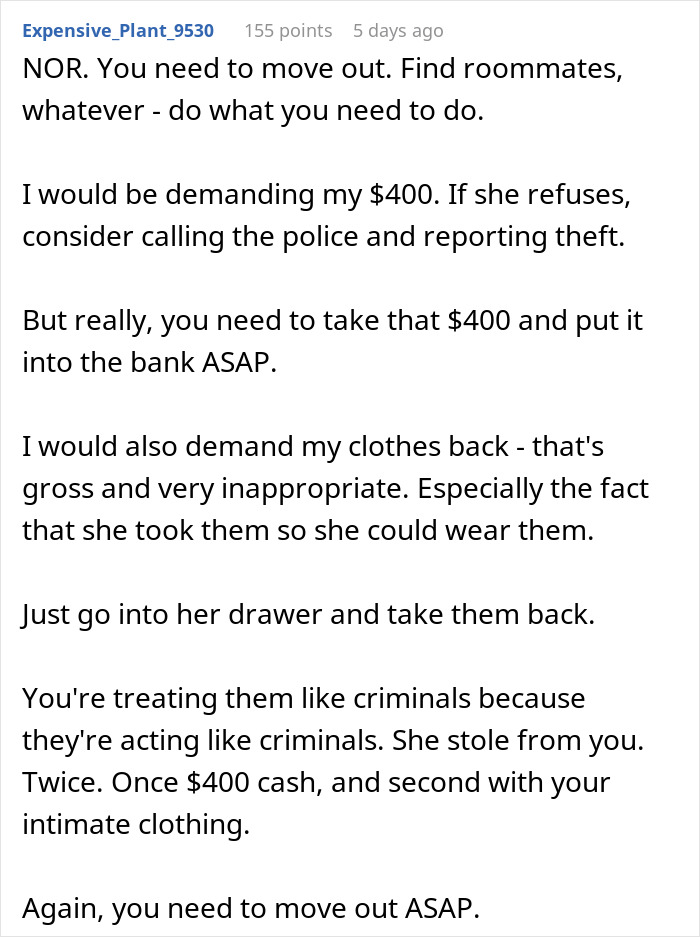 Mom “Confiscates” 22YO’s Cash, Takes Underwear As They Are ‘Immoral’, Loses It When She Installs Lock 14