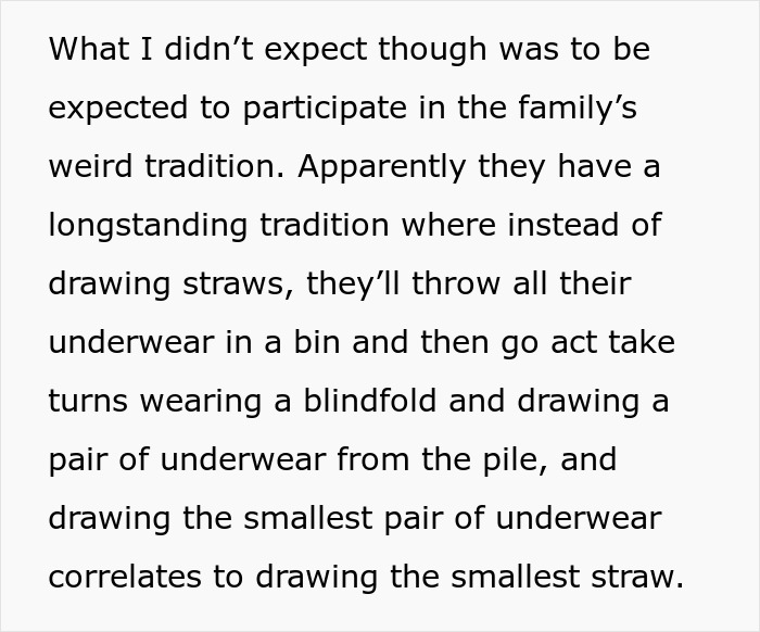 “Just Kind Of Weirding Me Out”: Woman Runs From Christmas Celebration After Family Tradition Is Revealed 3