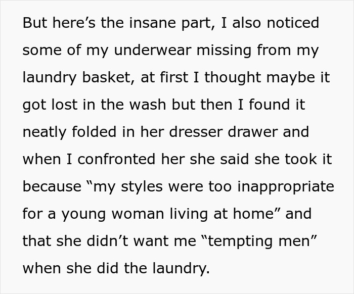Mom “Confiscates” 22YO’s Cash, Takes Underwear As They Are ‘Immoral’, Loses It When She Installs Lock 7
