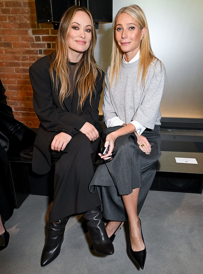 Olivia Wilde Goes Bra-Less And Flashes Her Toned Abs In Sheer Outfit At New York Fashion Week 5