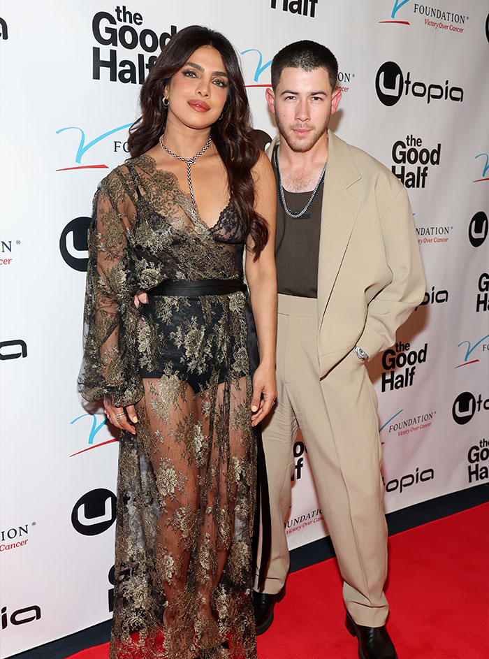 Priyanka Chopra Triggers Thirst Frenzy With A “Powerful” Sheer Dress Amid Film Promo 6