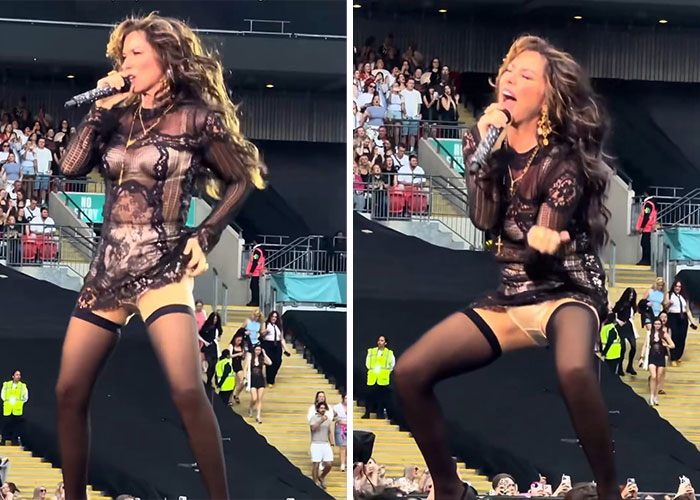 Shania Twain Fires Back At Body Shamers After Furious Backlash Over Her Sheer Look And “Cringe” Dance Moves 7