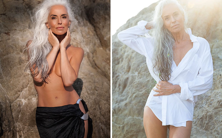 61-Year-Old Model Absolutely Rocks Her Swimsuit Campaign, And Shares Her Beauty Secrets 9