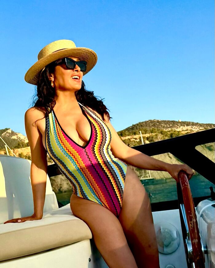 “You Look So Young”: Salma Hayek Turns Up The Heat At 58 With “Birthday Bikini Dump” 1