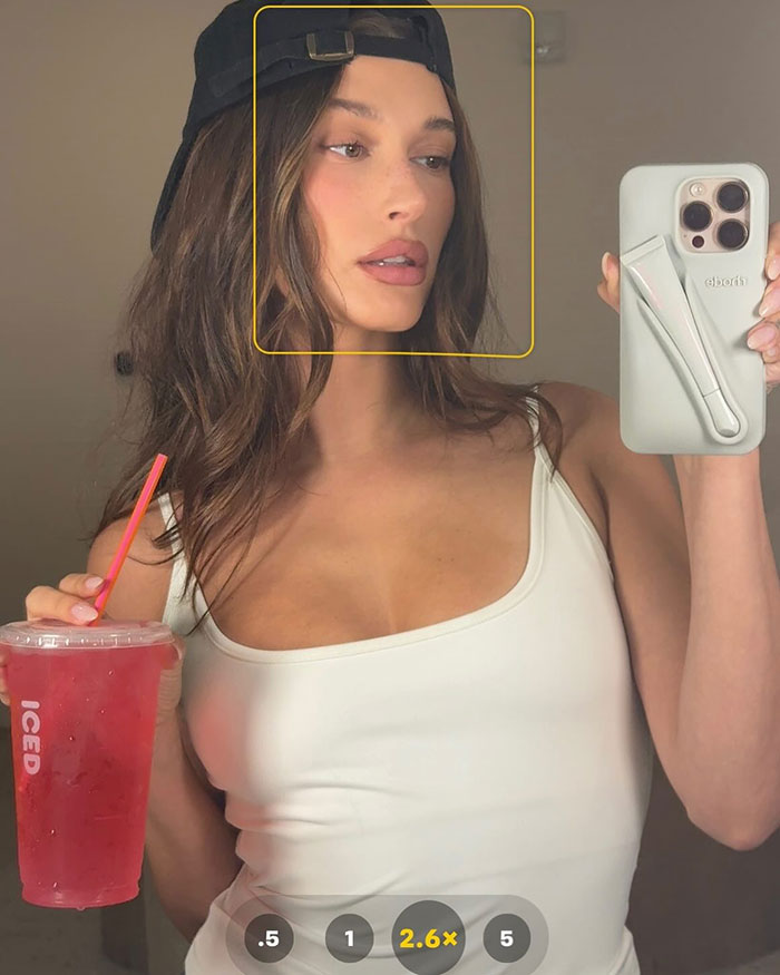 Hailey Bieber Posts Bikini Selfie After Husband Justin’s Hockey Game Tantrum 1