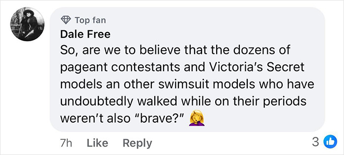 Olympic Star Brutally Mocked By Women For Bragging About Walking Runway On Her Period 12