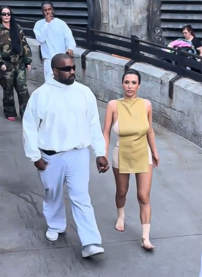 Un-Censori Is Back: Kanye West’s Wife Bianca Stuns In Completely See-Through Cloak In Italy 4