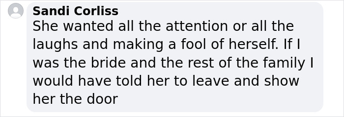 “Self-Absorbed” Mother-In-Law Slammed For Wearing Bikini To Daughter’s Wedding 11