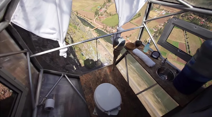 Terrifying See-Through Sleeping Capsules Hang 400 Feet Above Peru’s Sacred Valley 9