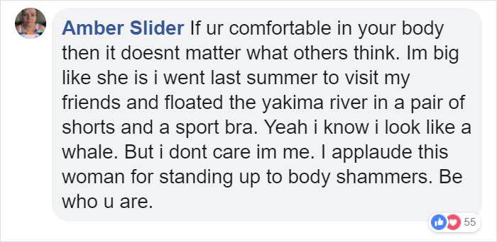 Men Made Fun Of This Woman For Wearing A Bikini, But Instead of Covering Up, She Shut Them Down 10