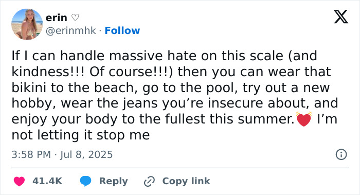 “I Don’t Get These Dudes”: Plus-Size Model’s Viral Bikini Photos Spark Conversation On Fatphobia 10
