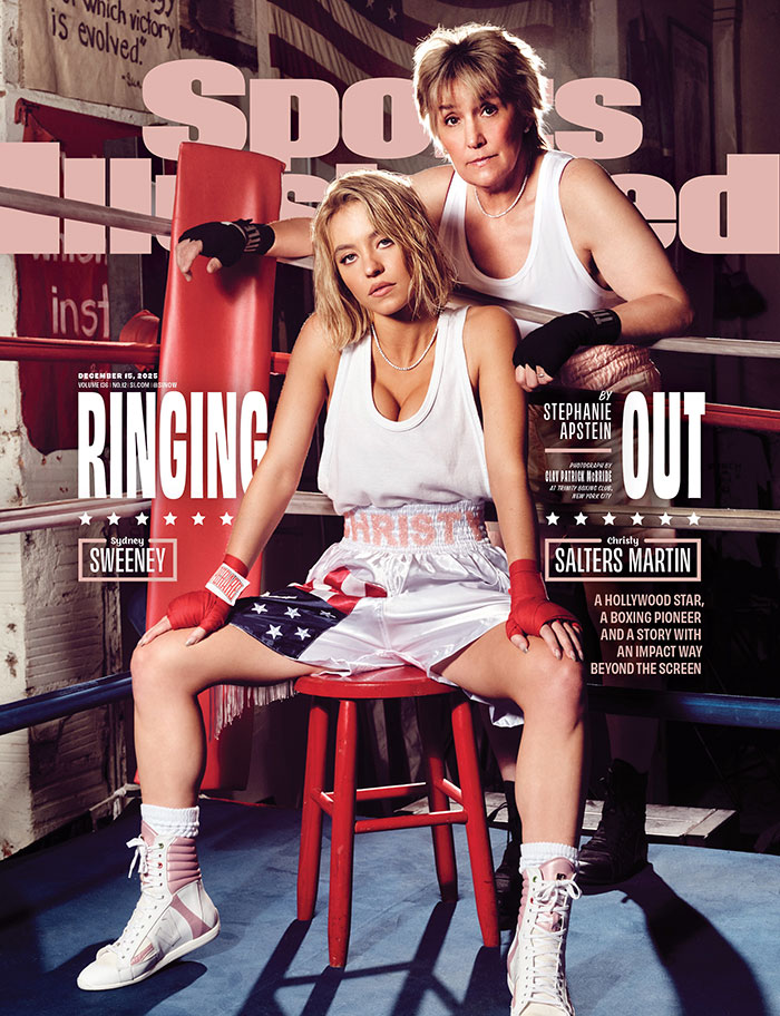Amid Golden Globe Snub, Fans Notice “Odd” Detail In Sydney Sweeney’s Sports Illustrated Cover 4