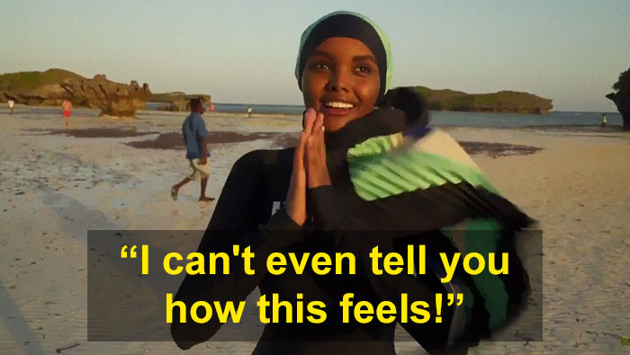 Sports Illustrated Makes History By Featuring A Model Wearing A Burkini And Hijab 5