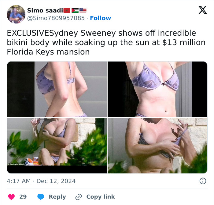 Sydney Sweeney Faces Body Shamers In “Revenge” Post After Bikini Shots Go Viral 2