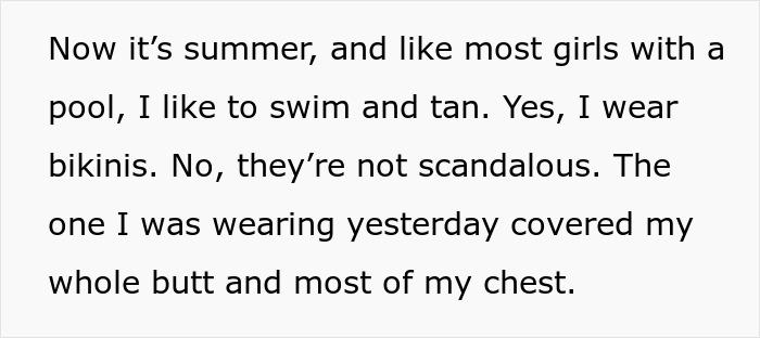 Woman Has A Problem With Neighbor’s Teen Wearing A Bikini In Private Yard, Gets Shut Up Pretty Fast 4