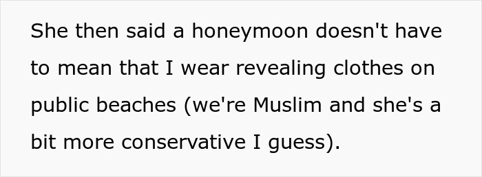 Muslim Monster-In-Law Spots Bikini In DIL’s Honeymoon Luggage, Complains, DIL Lets Her Have It 5