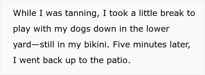 Woman Has A Problem With Neighbor’s Teen Wearing A Bikini In Private Yard, Gets Shut Up Pretty Fast 5