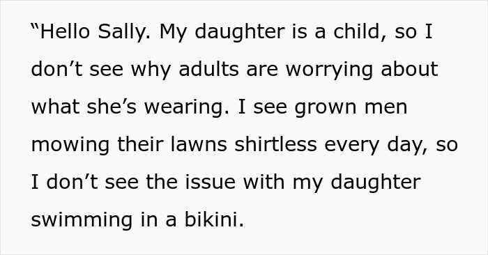 Woman Has A Problem With Neighbor’s Teen Wearing A Bikini In Private Yard, Gets Shut Up Pretty Fast 9