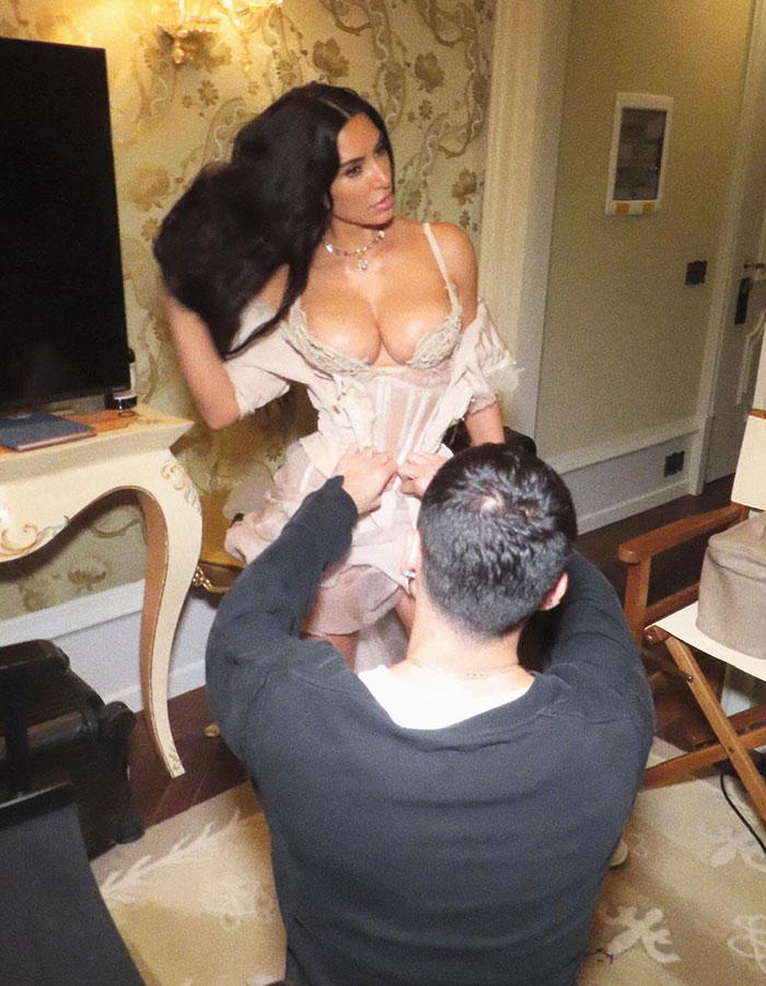 “You Can Almost See The Barcode On Them”: Kim Kardashian Stuns In Lingerie Ahead Of Bezos Pajama Party 2