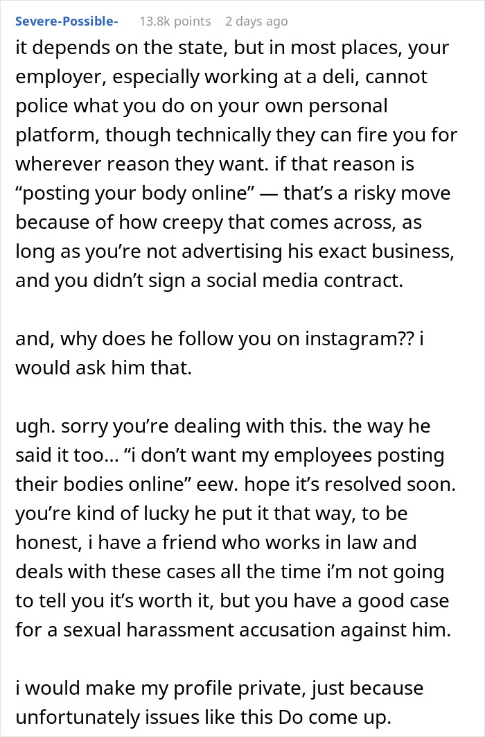 Woman Gets Message From Boss After Posting Beach Pics: “I Don’t Like This” 7