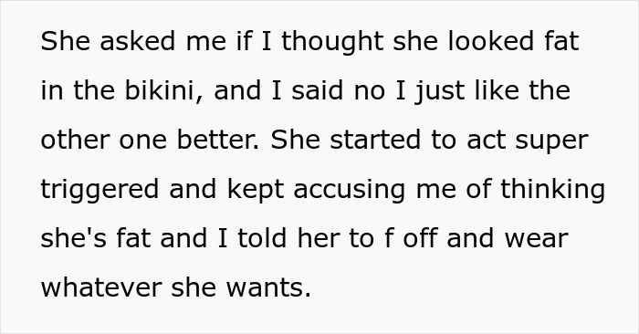 Woman Packs Her Bags And Leaves After Friend Tells Her What She Really Thinks About Her In A Bikini 7