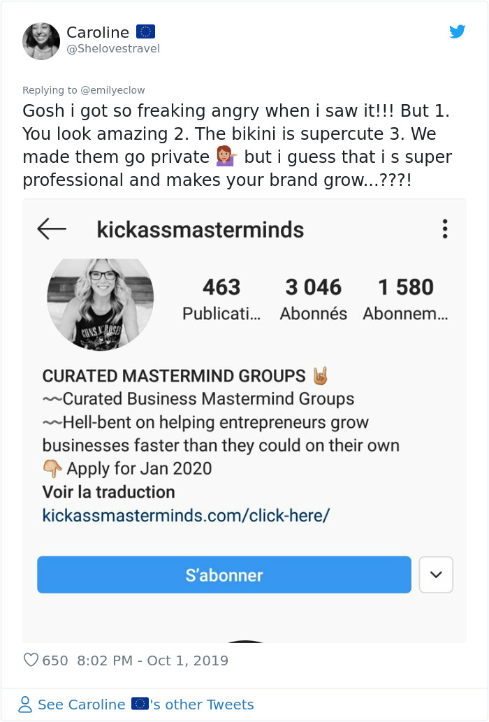 Girl Applies For Internship, But The Company Shares A Photo They Found Of Her In A Bikini, Saying She Won’t Get It 8