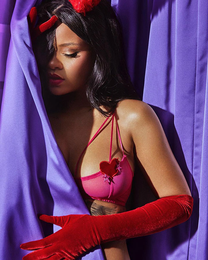 Someone Notices Rihanna’s New Lingerie Is Different For Thin And Plus-Size Women, Posts Side-By Side Comparison 1