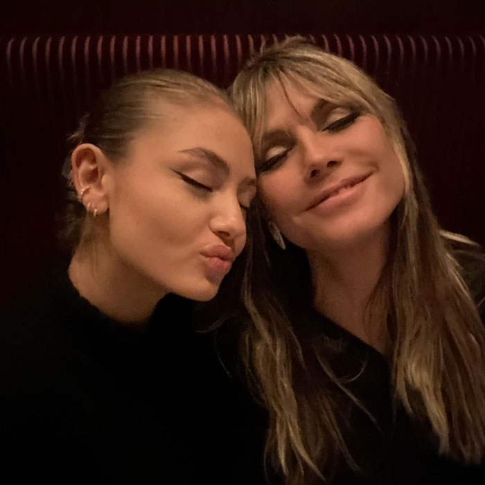 “It’s Sick”: People Slam Heidi Klum’s Christmas Lingerie Shoot With Teenage Daughter 2